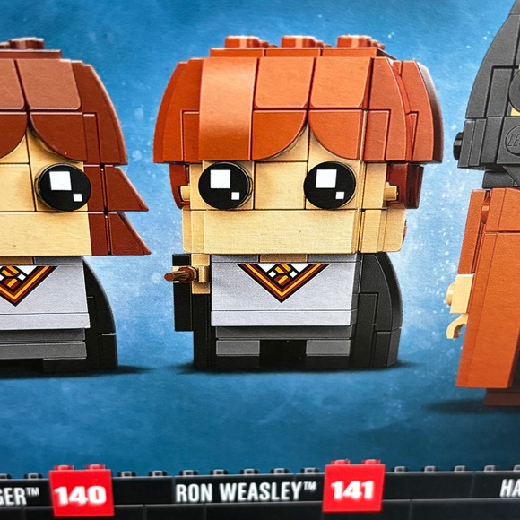 LEGO Brickheadz Harry Potter RON WEASLEY Mini Figure 40495 NEW IN BAG - No box - Picture 2 of 5